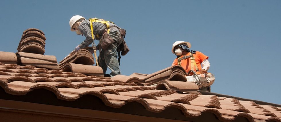 guys repairing roof