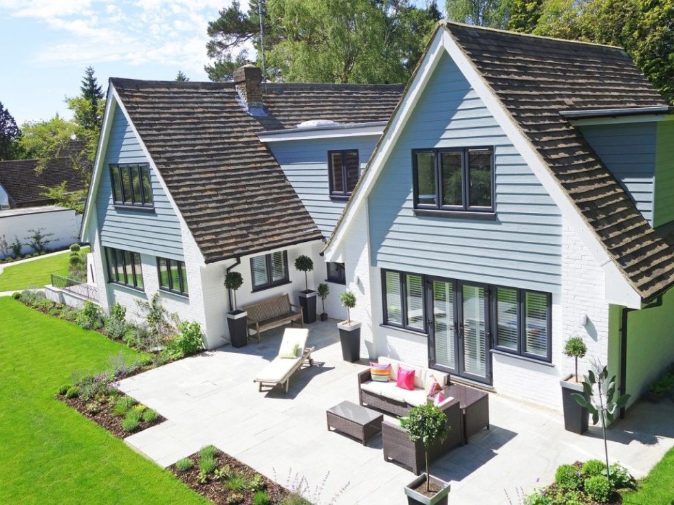 newly painted house